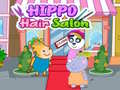 խաղ Hippo Hair Salon