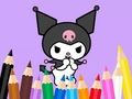 խաղ Coloring Book: Kuromi Carries Bag