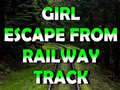 խաղ Girl Escape From Railway Track