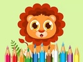 խաղ Coloring Book: Baby Lion