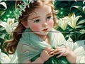 խաղ Jigsaw Puzzle: Forest Baby Fairy