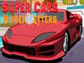 խաղ Supercars Hidden Letters