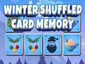 խաղ Winter Shuffled Card Memory