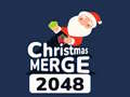 խաղ Christmas Merge 2048