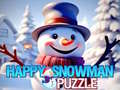խաղ Happy Snowman Puzzle