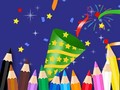 խաղ Coloring Book: Happy New Year