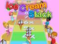 խաղ Ice Cream Stack
