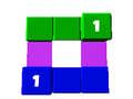 խաղ Blocky Paint