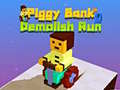 խաղ Piggy Bank Demolish Run