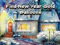 խաղ Find New Year Gold Balloons