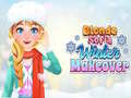 խաղ Blonde Sofia: Winter Makeover