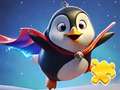 խաղ Jigsaw Puzzle: Sky Flying Penguin