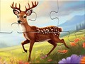 խաղ Jigsaw Puzzle: Running Deer