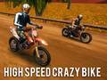 խաղ High Speed Crazy Bike