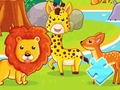 խաղ Jigsaw Puzzle: Wild Animals