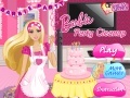 խաղ Barbie Party Cleanup