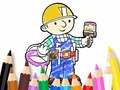 խաղ Coloring Book: Whitewasher