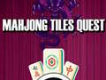 խաղ Mahjong Tiles Quest