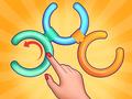 խաղ Untangle Rings Master