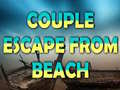 խաղ Couple Escape From Beach
