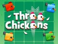 խաղ Three Chickens