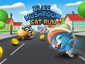 խաղ Blue Mushroom Cat Run