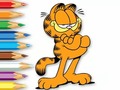 խաղ Coloring Book: Garfield Hamburger