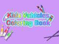 խաղ Kids Vehicles Coloring Book