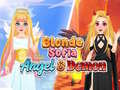խաղ Blonde Sofia: Angel & Demon