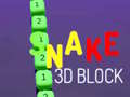 խաղ Snake 3D Block