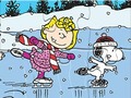 խաղ Jigsaw Puzzle: Snoopy Skating