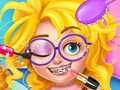 խաղ Nerdy Girl Makeup Salon