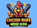 խաղ Chicken Wars Merge Guns