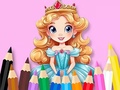 խաղ Coloring Book: Flower Princess