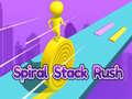 խաղ Spiral Stack Rush