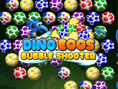 խաղ Dino Eggs Bubble Shooter