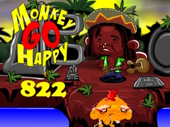 խաղ Monkey Go Happy Stage 822