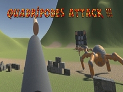 խաղ Quadripodes Attack