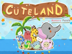 խաղ Cuteland Memory Puzzle 