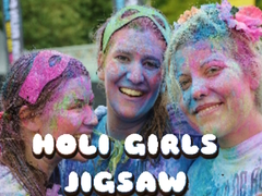 խաղ Holi Girls Jigsaw