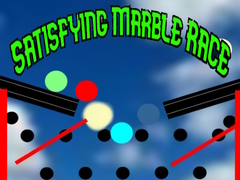 խաղ Satisfying Marble Race