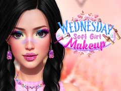խաղ Wednesday Soft Girl Makeup