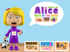 խաղ World of Alice Parts of the House