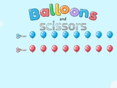 խաղ Balloons And Scissors