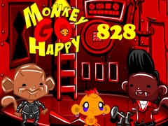 խաղ Monkey Go Happy Stage 828