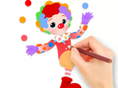 խաղ Coloring Book: Funny Clown