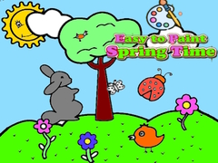 խաղ Easy to Paint Spring Time