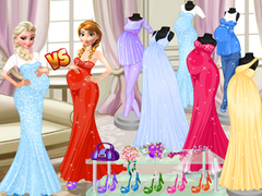 խաղ Pregnant Princesses Fashion Dressing Room