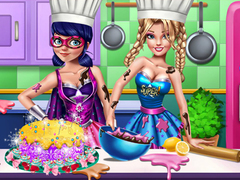 խաղ SuperHero Cooking Contest