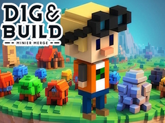 խաղ Dig & Build Miner Merge